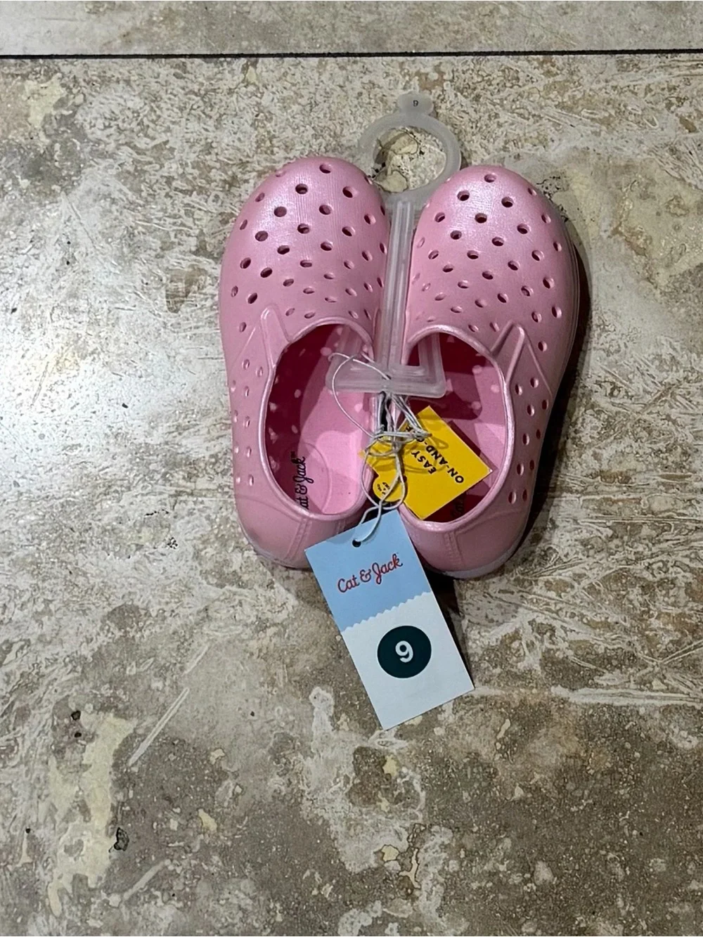 Cat & Jack Pink Kids Water Shoes Clogs